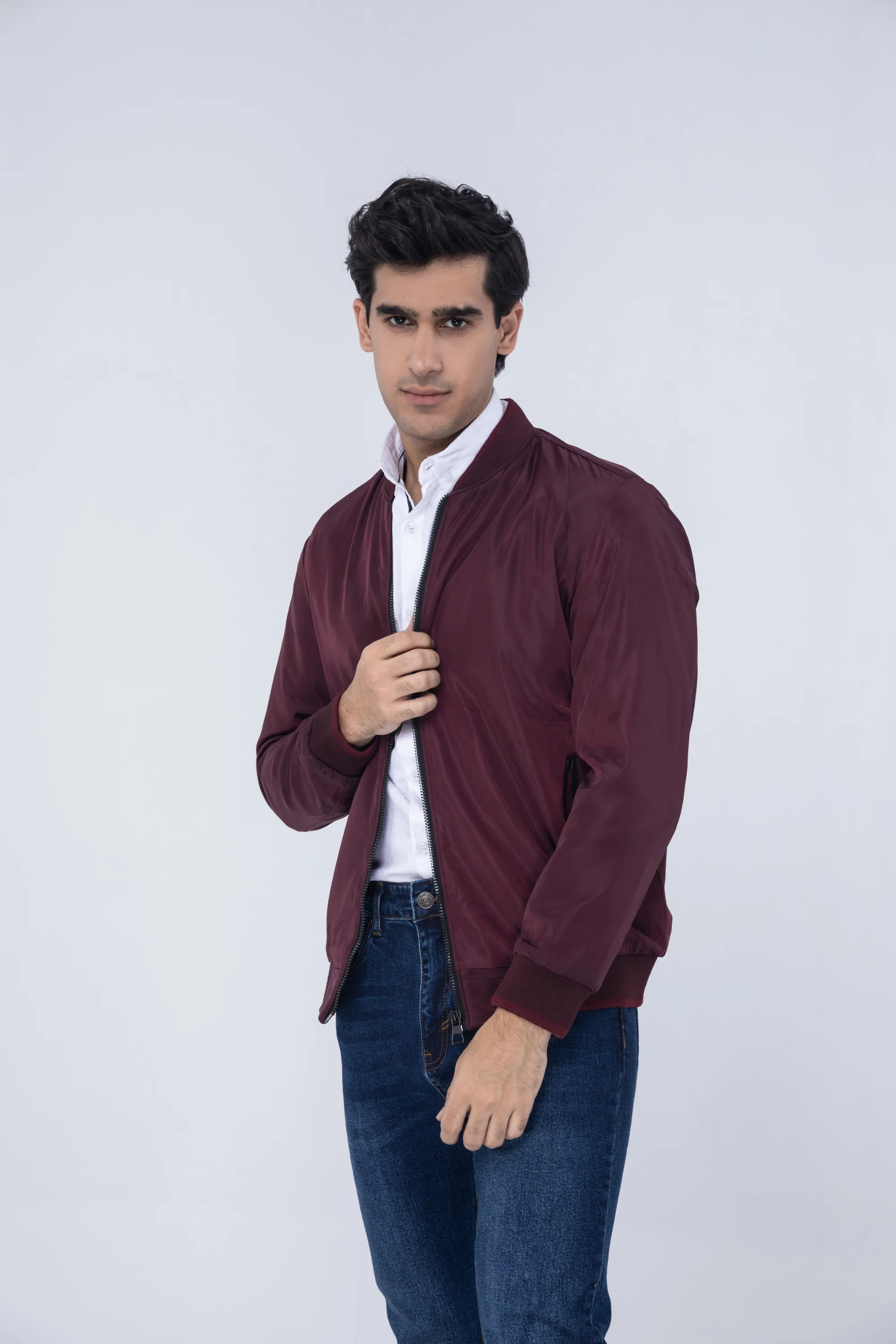 Smart Maroon Jacket