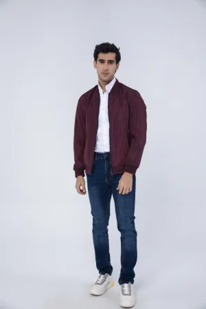 Smart Maroon Jacket