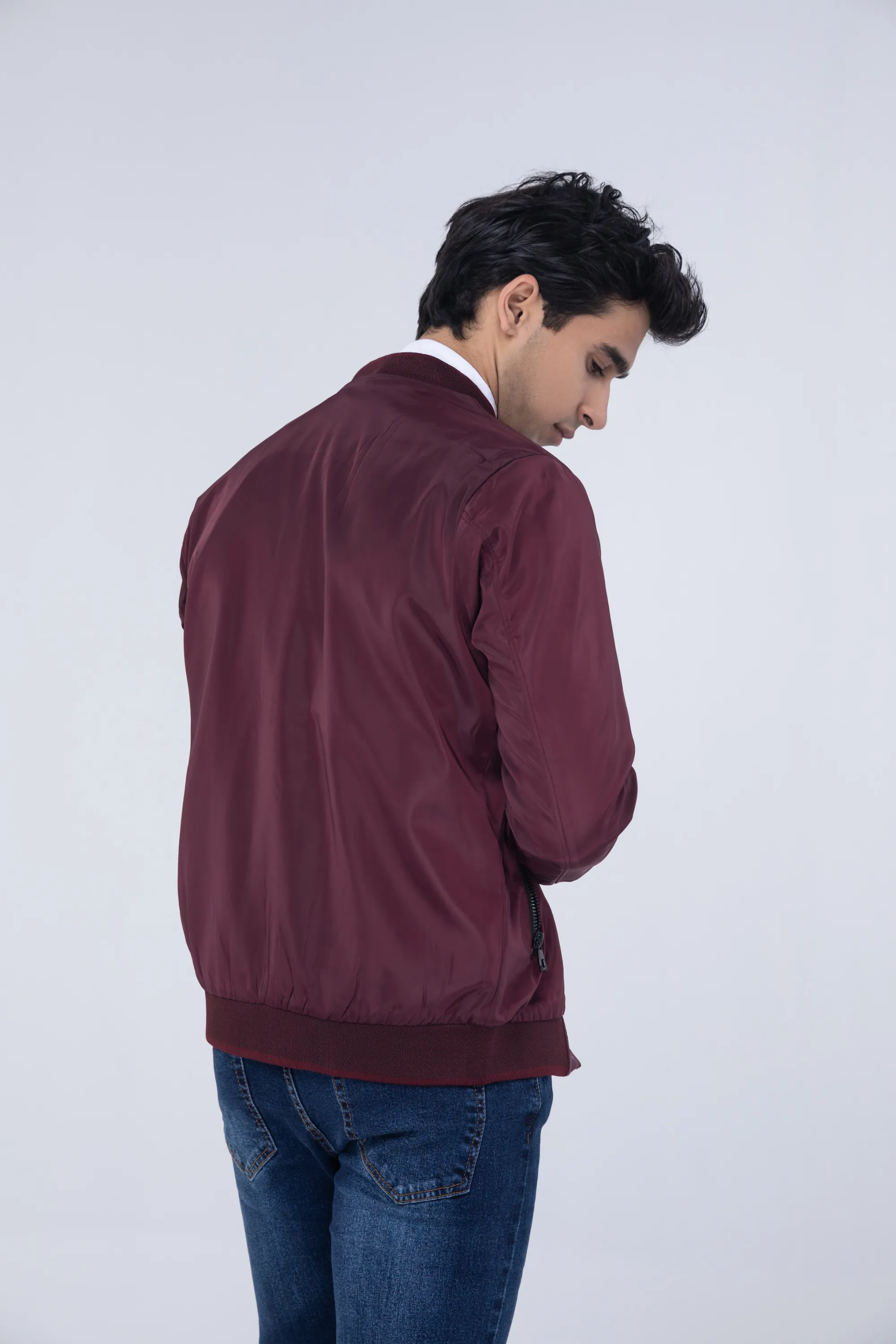 Smart Maroon Jacket