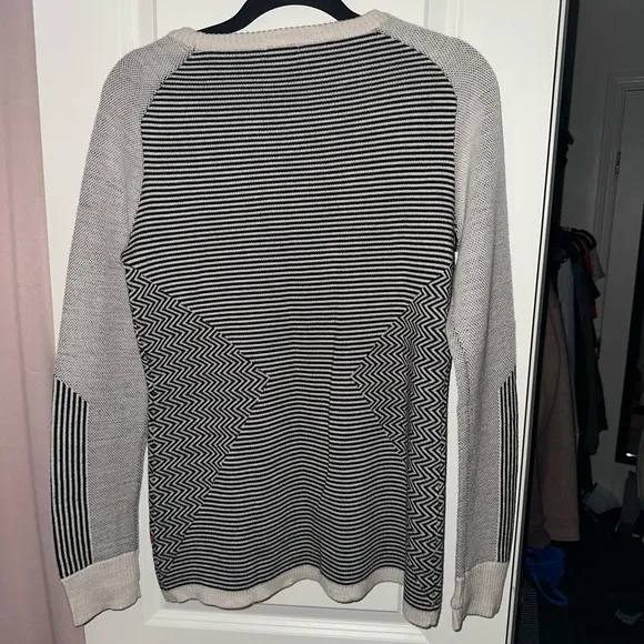 Smart wool sweater
