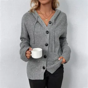 Soft and elegant ladies' waistcoat with buttons - Trendy fashion for any season