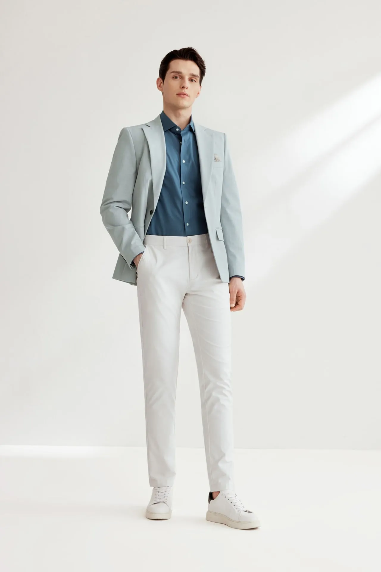 Soft Multi-Way Stretch Suit in Smart Fit