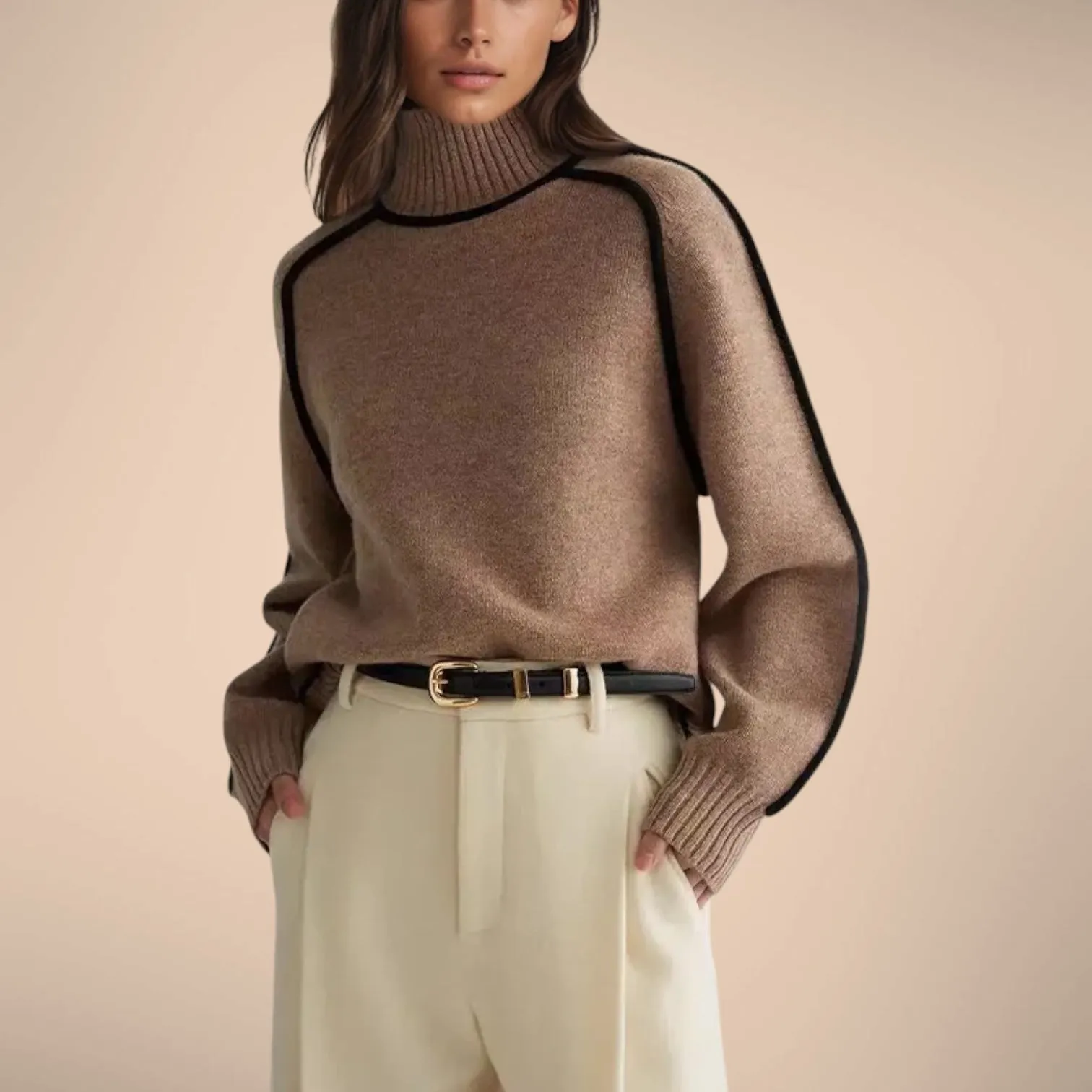 Solange Chainette Turtleneck