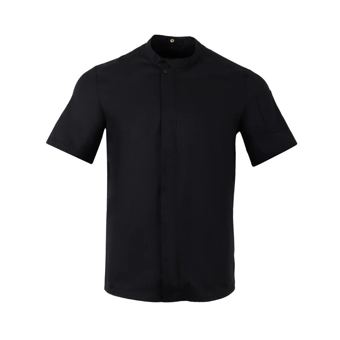 Southside Harlem Short Sleeve Chef Jacket Black M