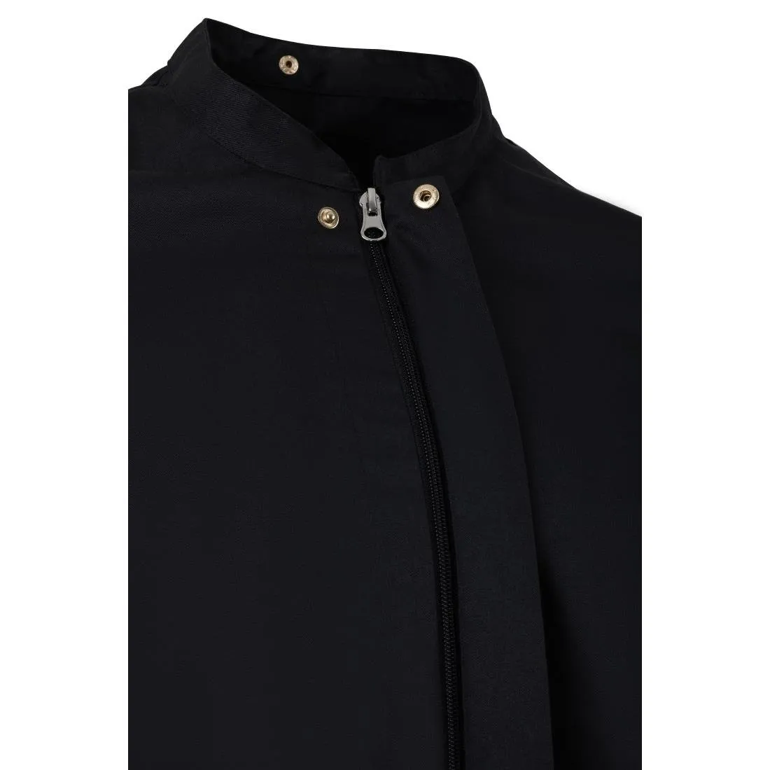 Southside Harlem Short Sleeve Chef Jacket Black M