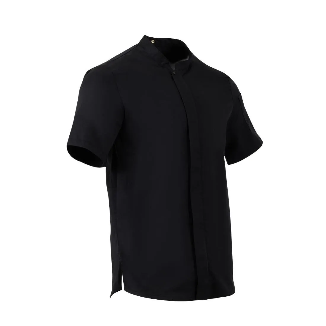 Southside Harlem Short Sleeve Chef Jacket Black M