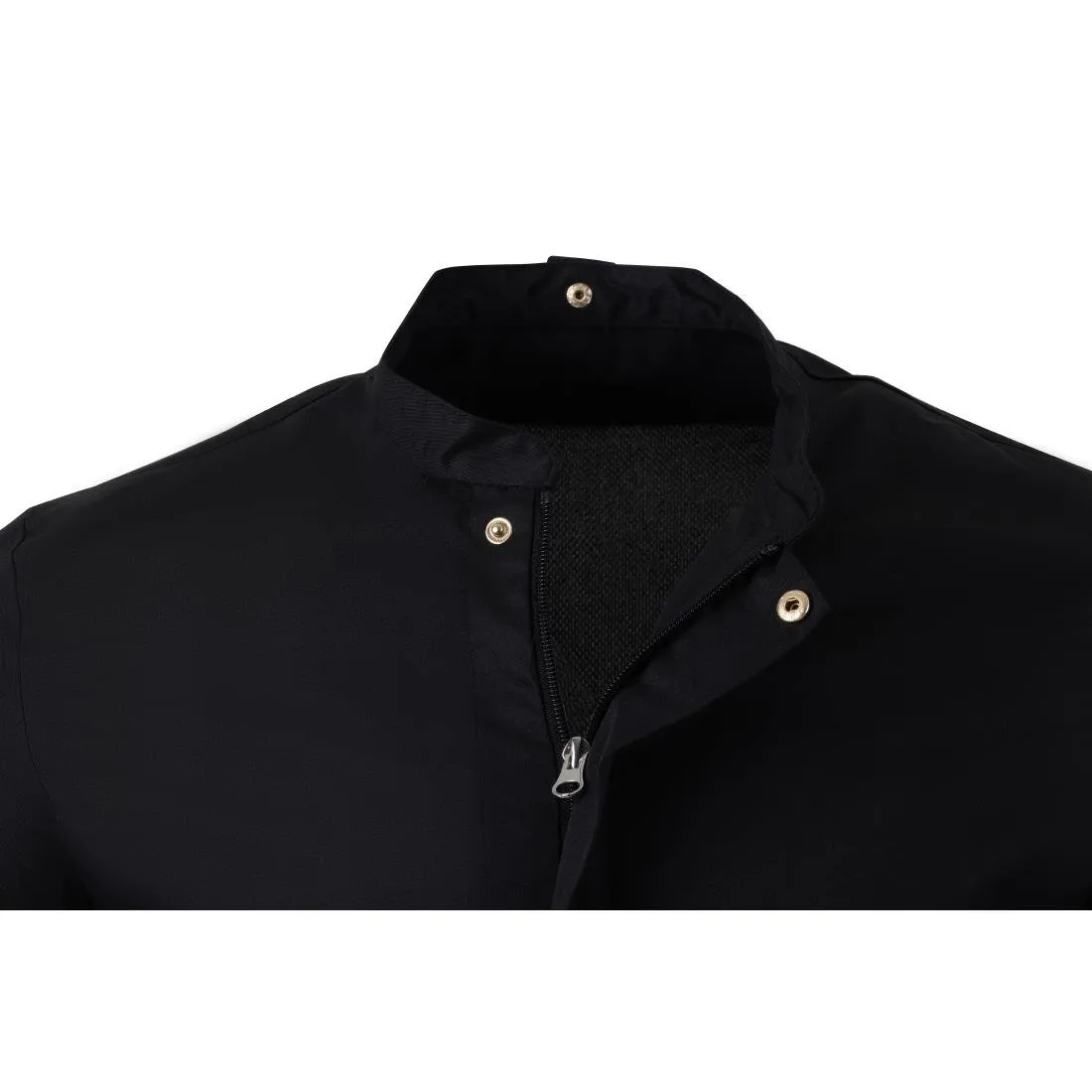 Southside Harlem Short Sleeve Chef Jacket Black M