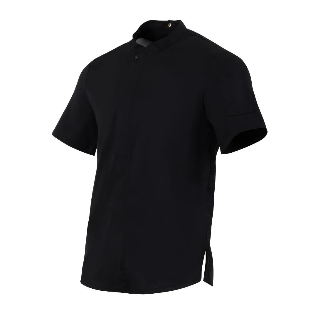 Southside Harlem Short Sleeve Chef Jacket Black M