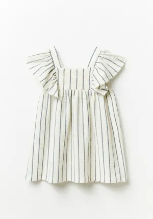 Structured dress - Cream