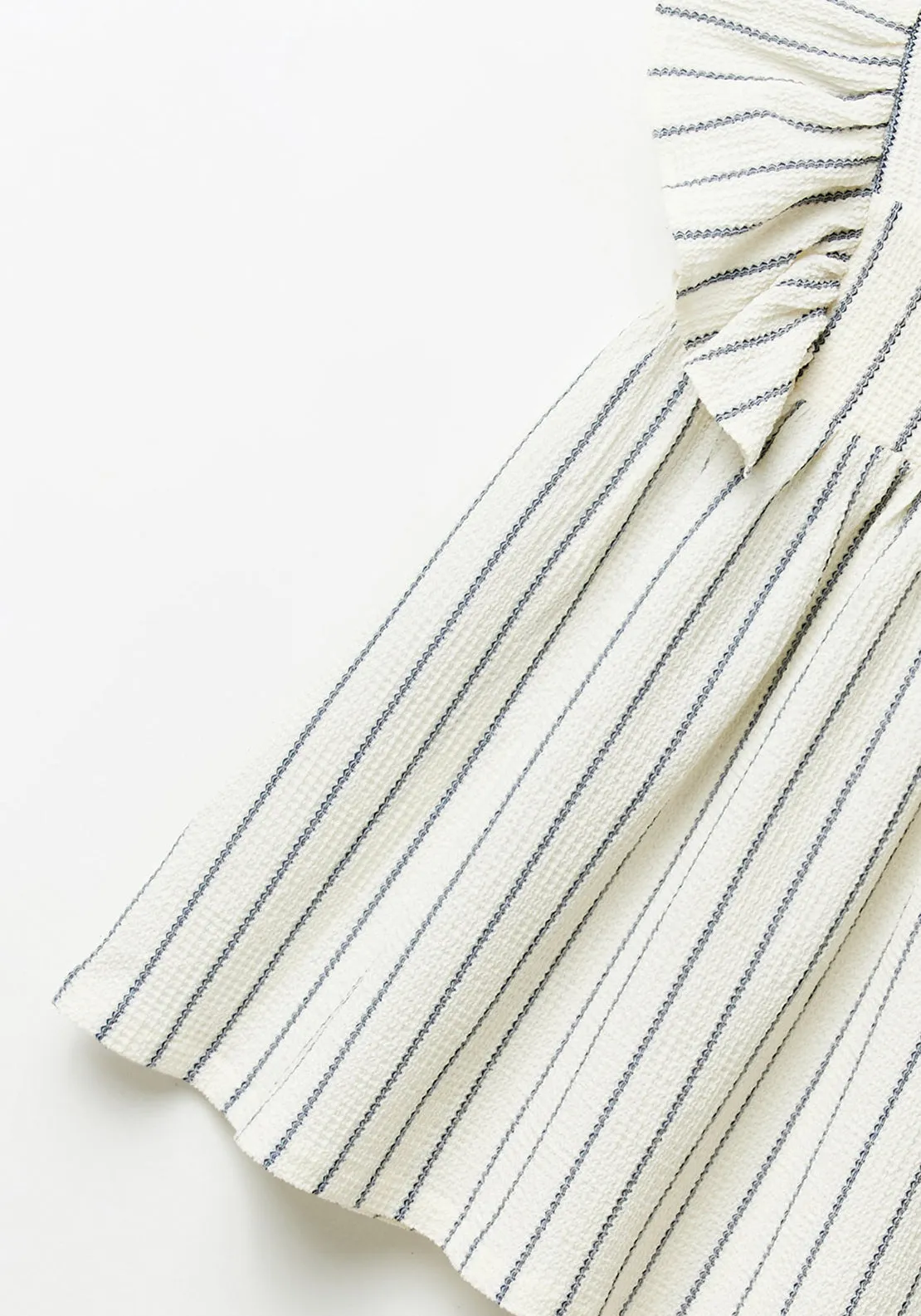 Structured dress - Cream