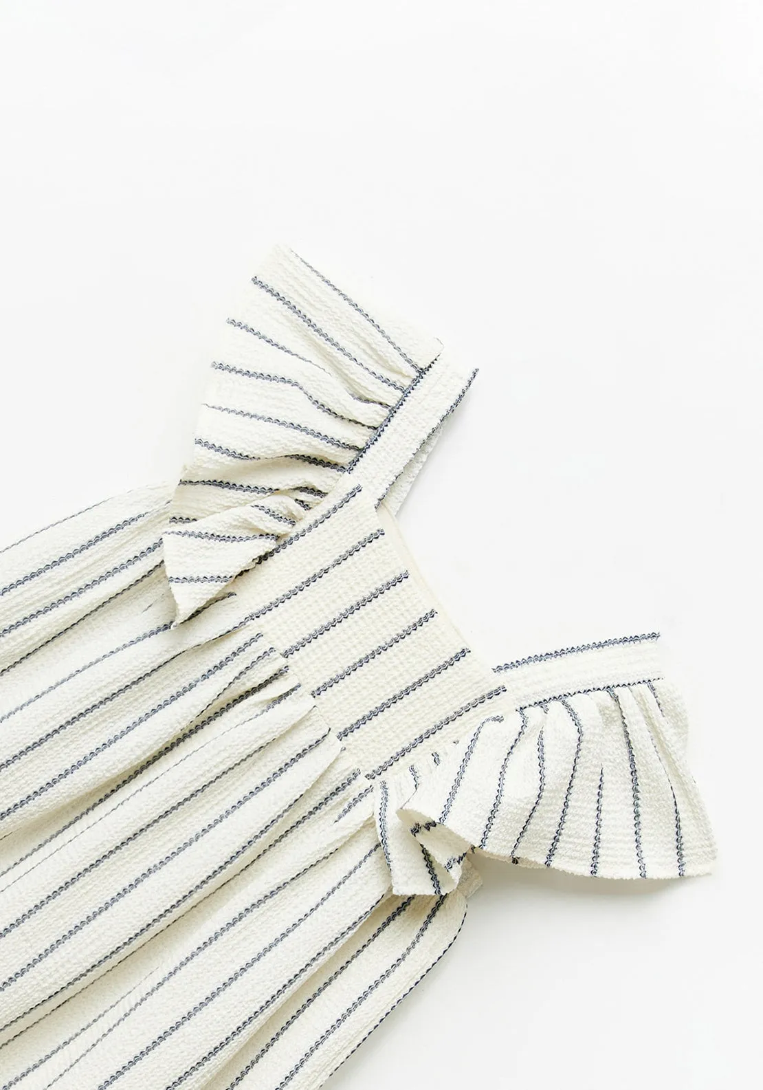 Structured dress - Cream
