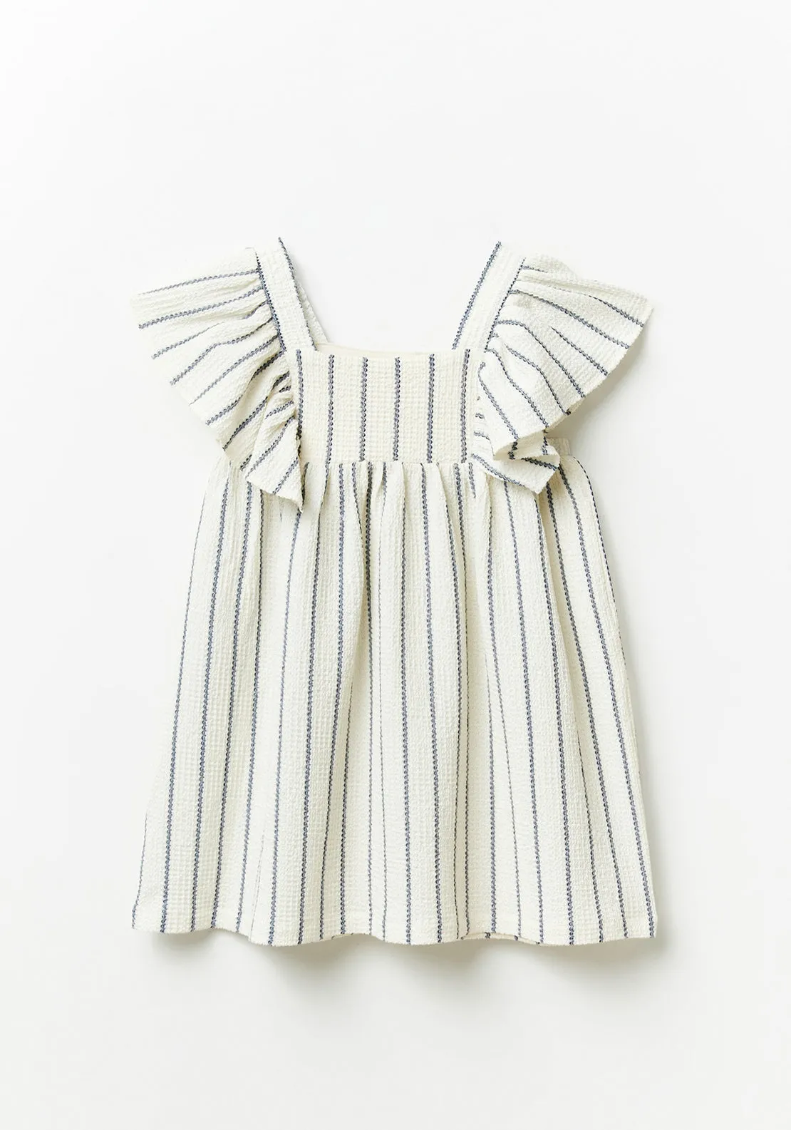 Structured dress - Cream