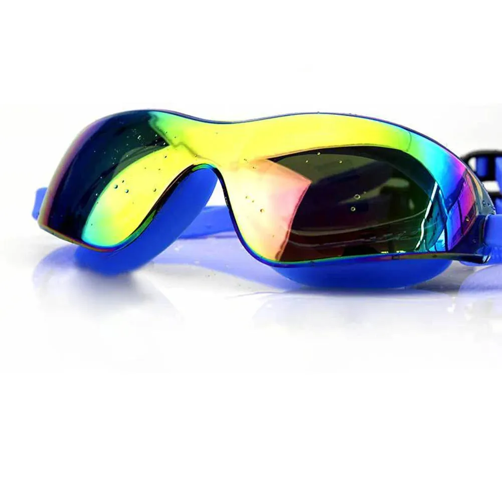 Swimming Goggles Adjustable Electroplate Diving Glasses