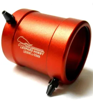 T10108 36 Series Motor Water Heatsink Jacket Alloy Red 35mm x 29mm x 40mm