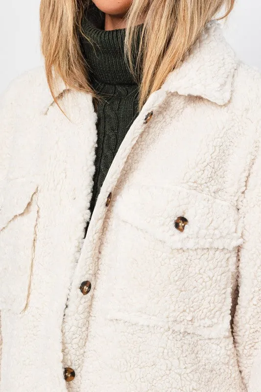 Teddy Soft Shacket