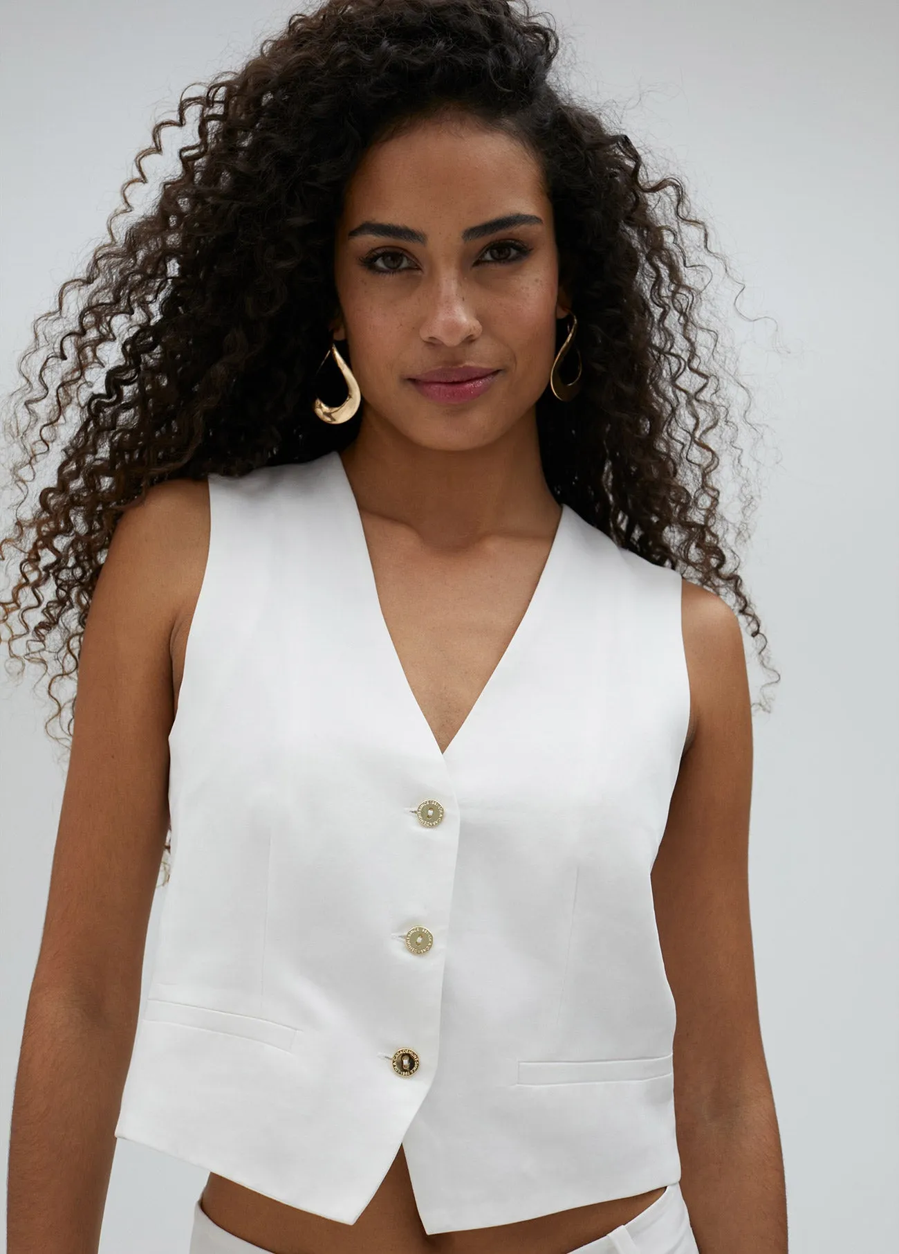 Tencel waistcoat