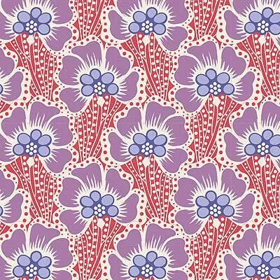 Tilda Cotton Beach - Fat Quarter Pack - Coral (5)
