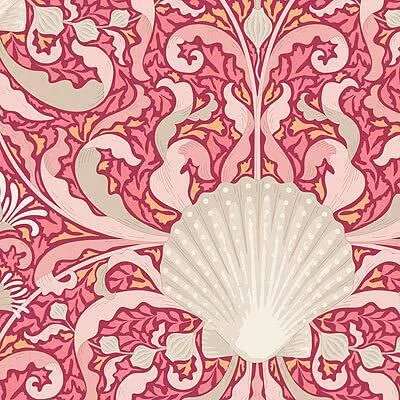 Tilda Cotton Beach - Fat Quarter Pack - Coral (5)