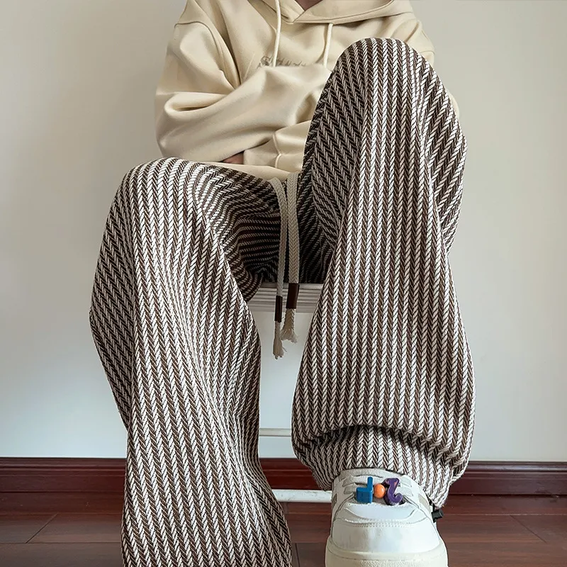 Trisha - Classic Herringborne Sweatpants