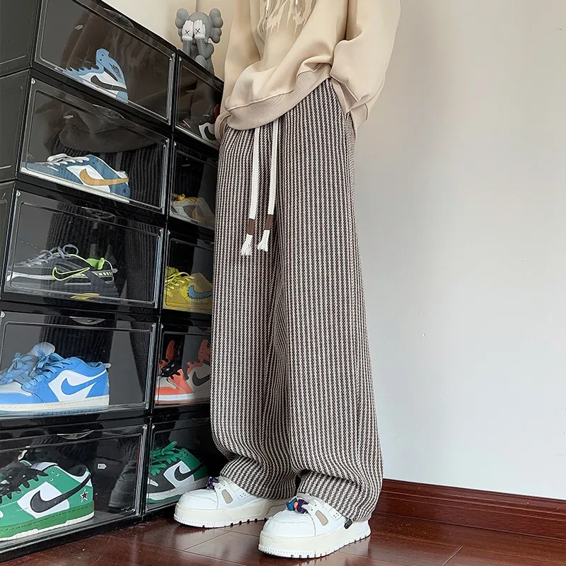 Trisha - Classic Herringborne Sweatpants