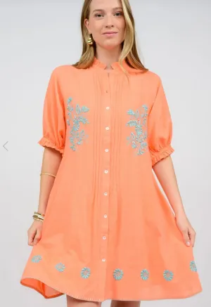 Uncle Frank | Picture Day Dress | Coral