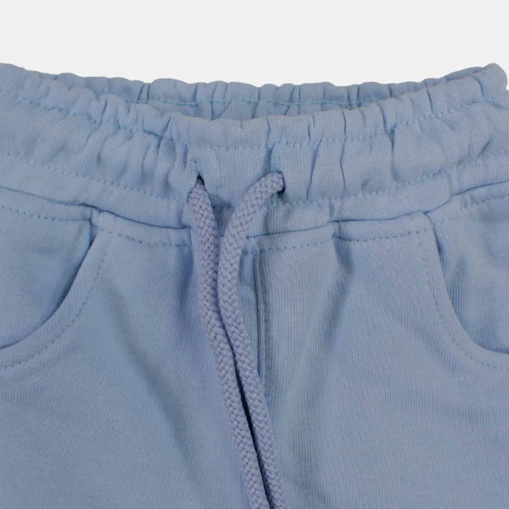 Unisex Baby Cotton Shorts – Baby Blue