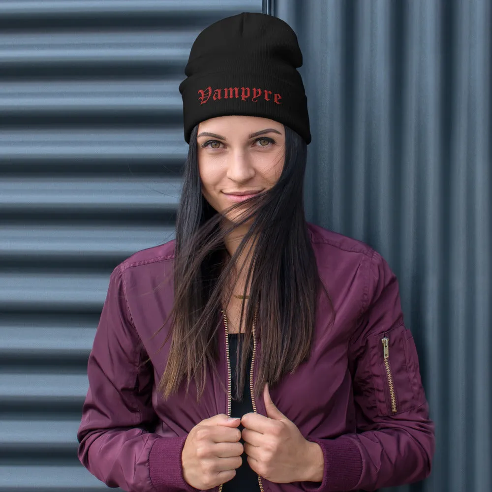 Vampyre Embroidered Beanie