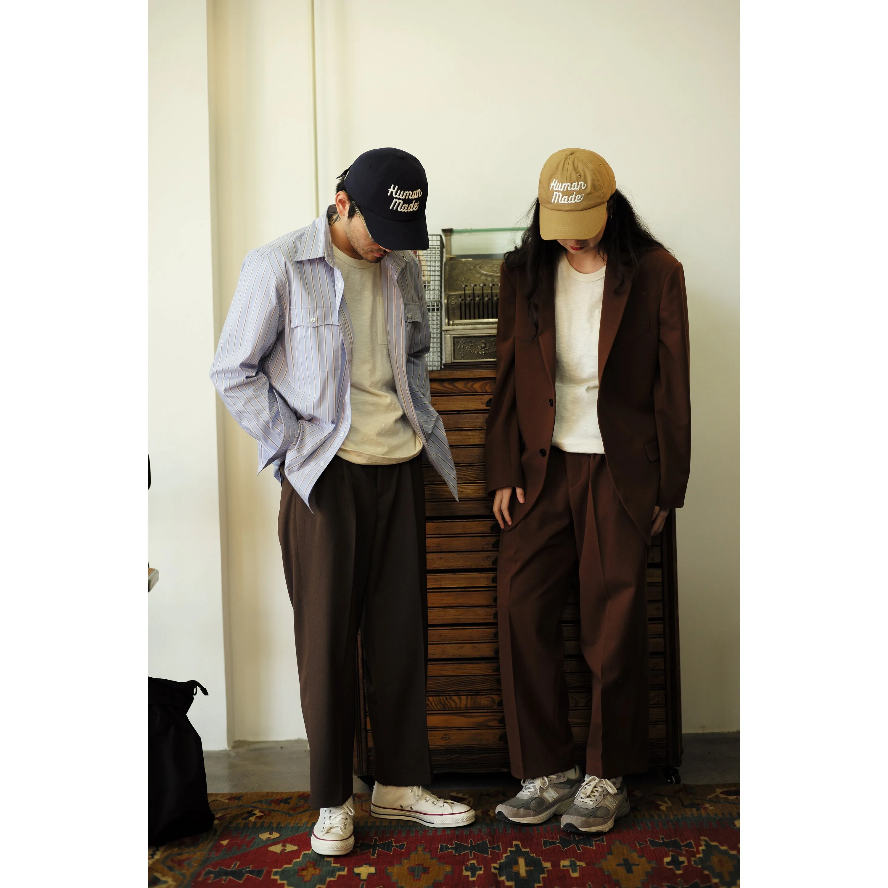 Vintage Retro Brown Suit