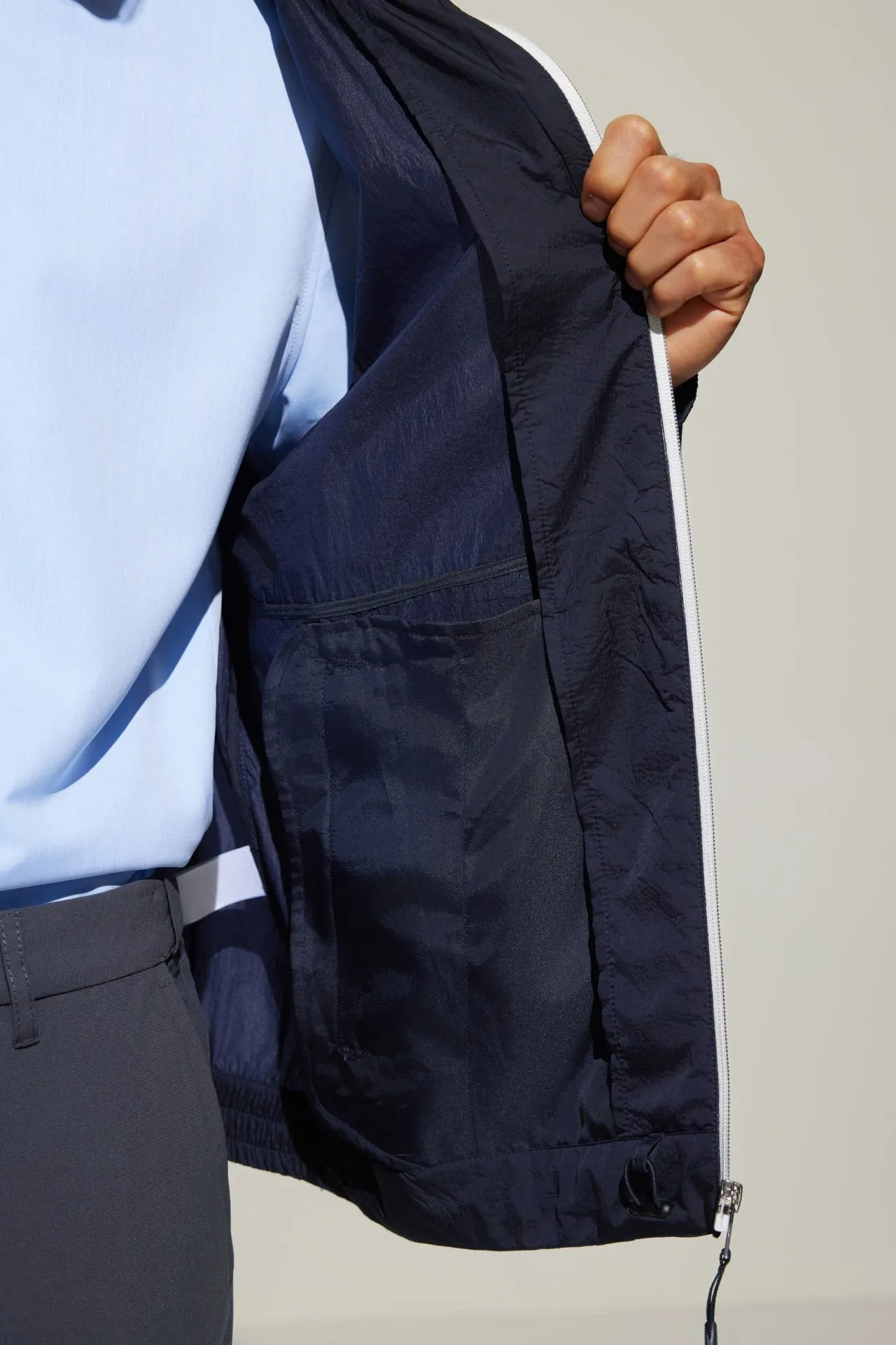 Water Repellent Smart Fit Stand Collar Jacket