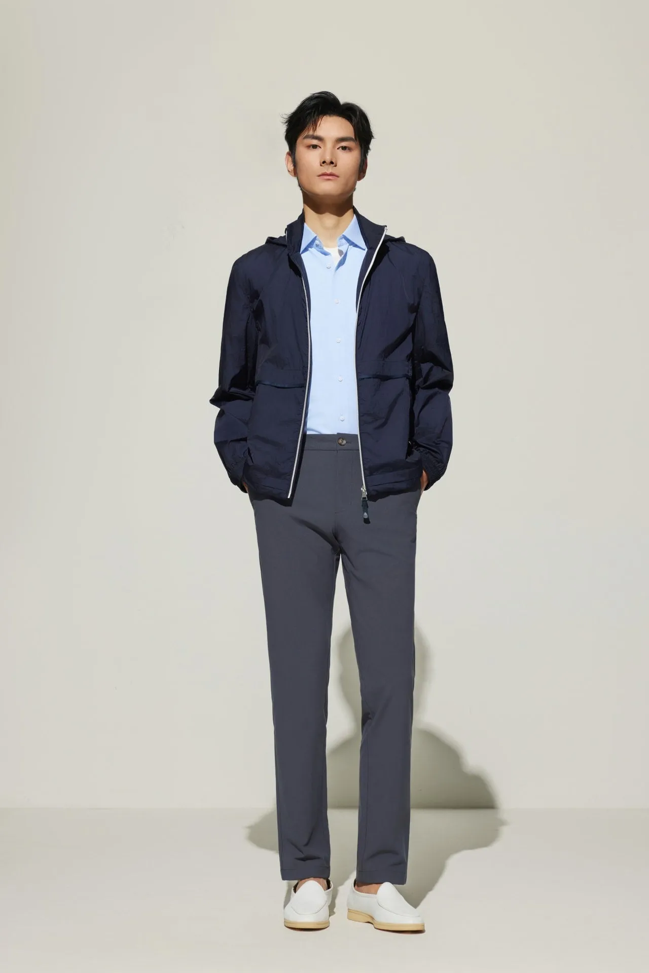 Water Repellent Smart Fit Stand Collar Jacket
