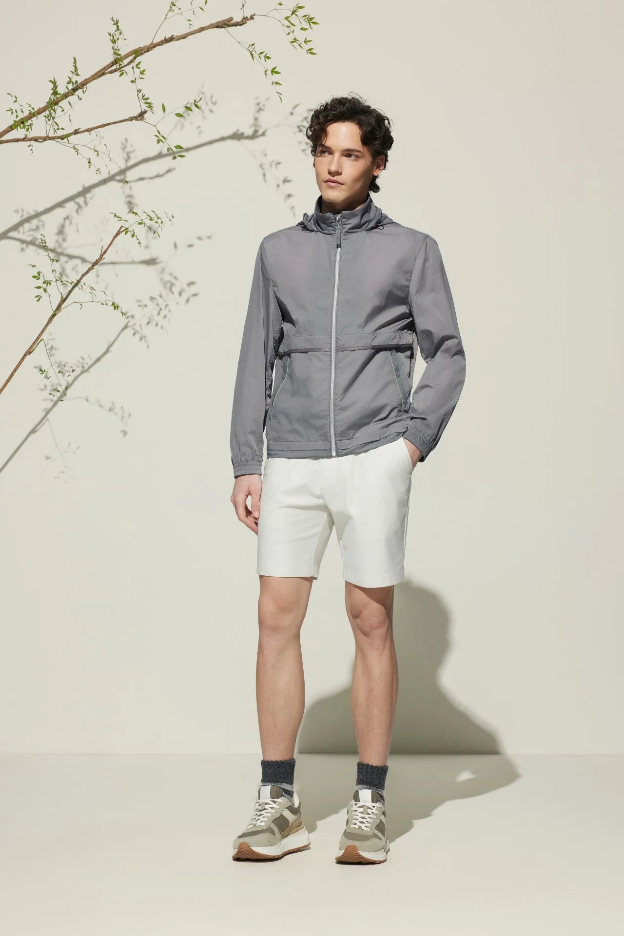 Water Repellent Smart Fit Stand Collar Jacket