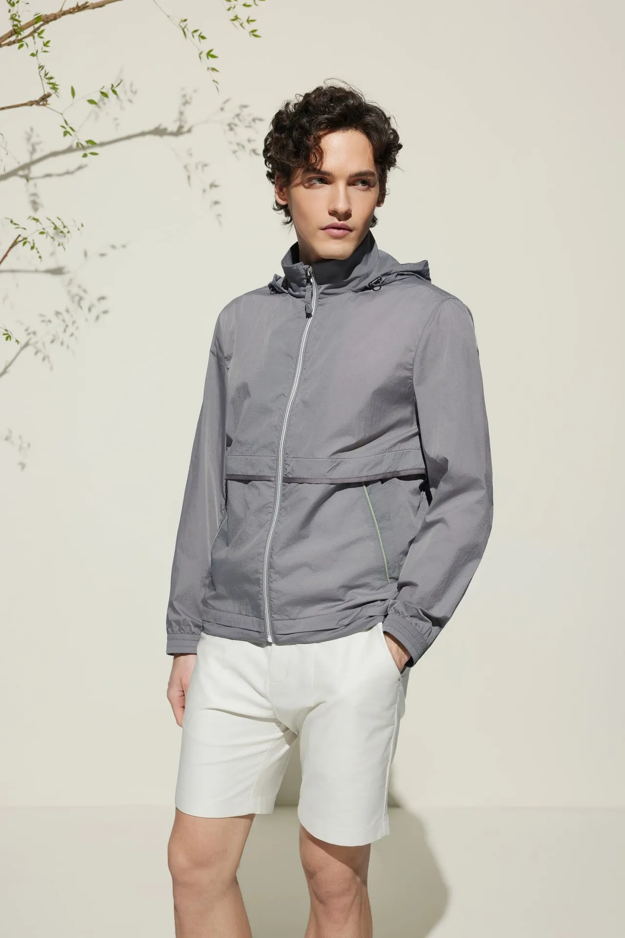 Water Repellent Smart Fit Stand Collar Jacket