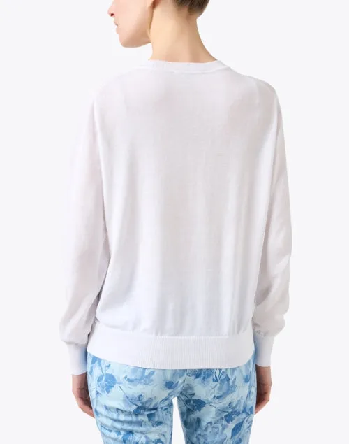 White Cotton Sweater