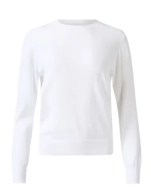 White Cotton Sweater