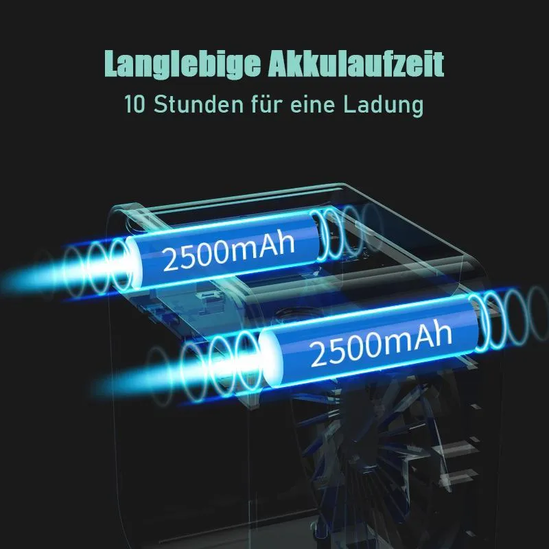 Wiederaufladbare wassergekühlte Klimaanlage