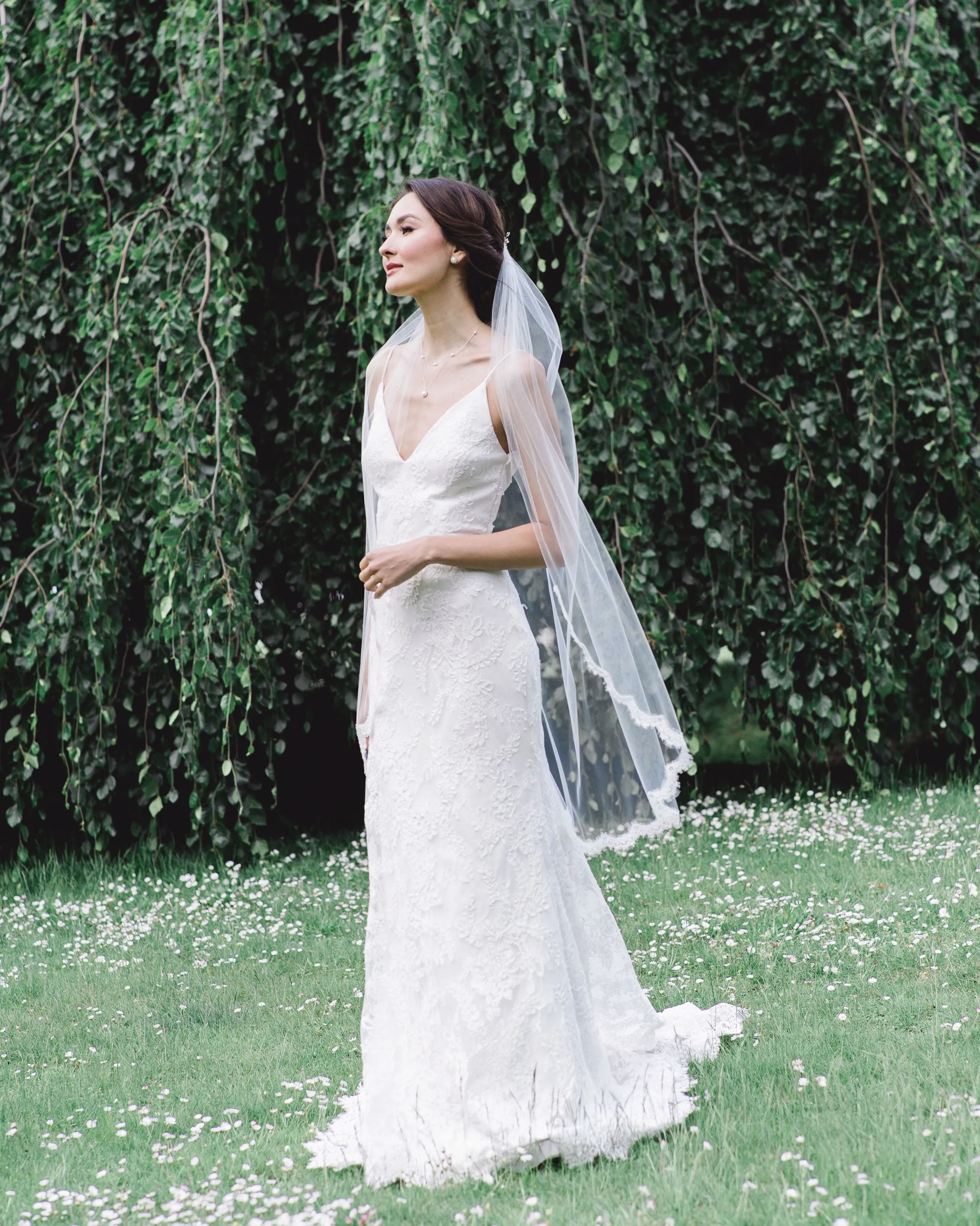 Wisteria Fingertip Veil