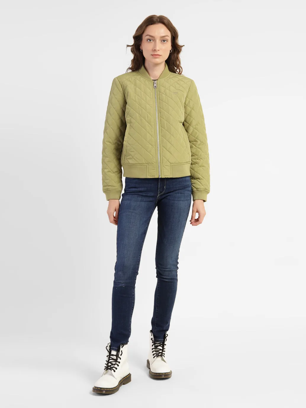 Women's Quilted Collar Neck Jackets