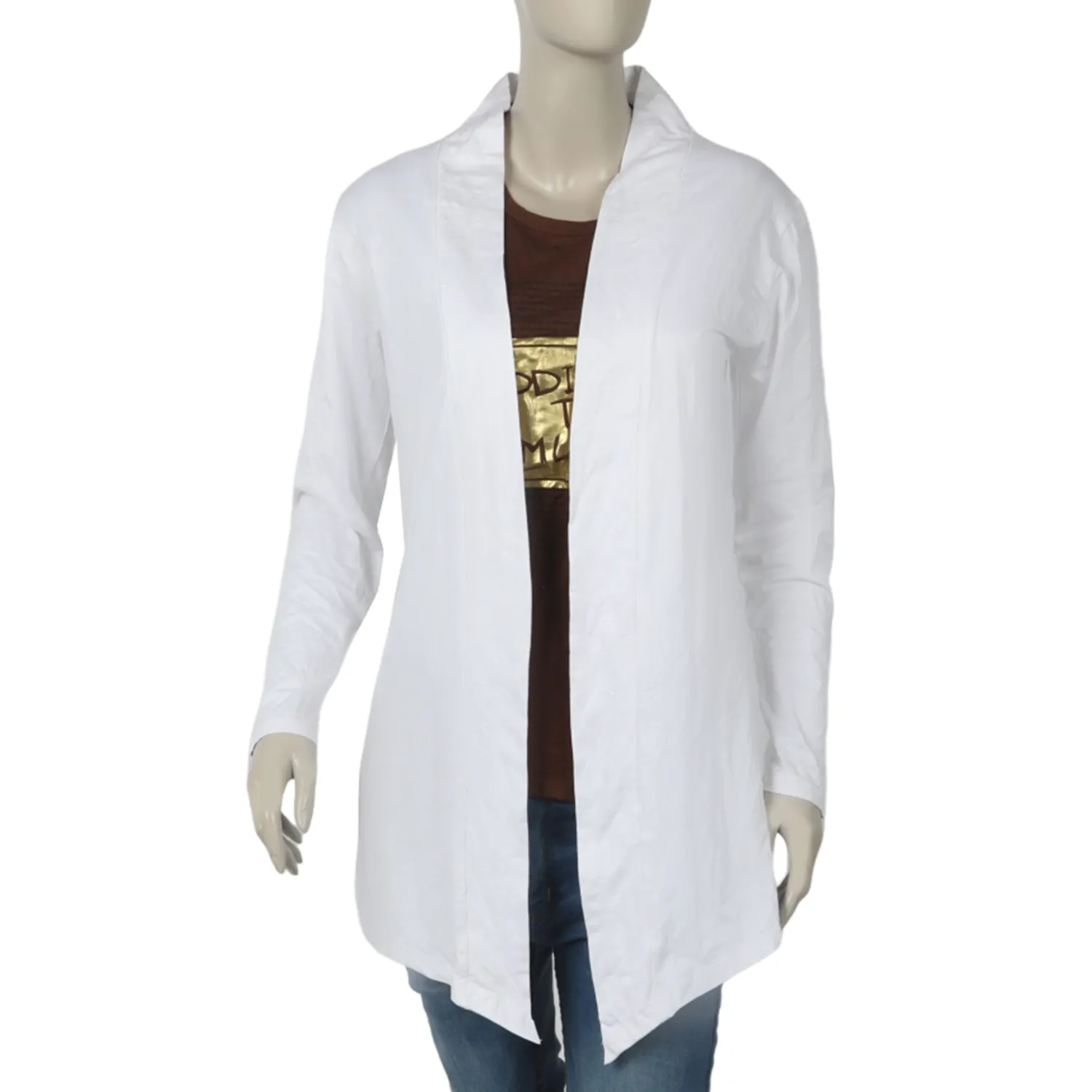 Women's Shrug - White