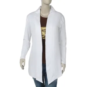 Women's Shrug - White