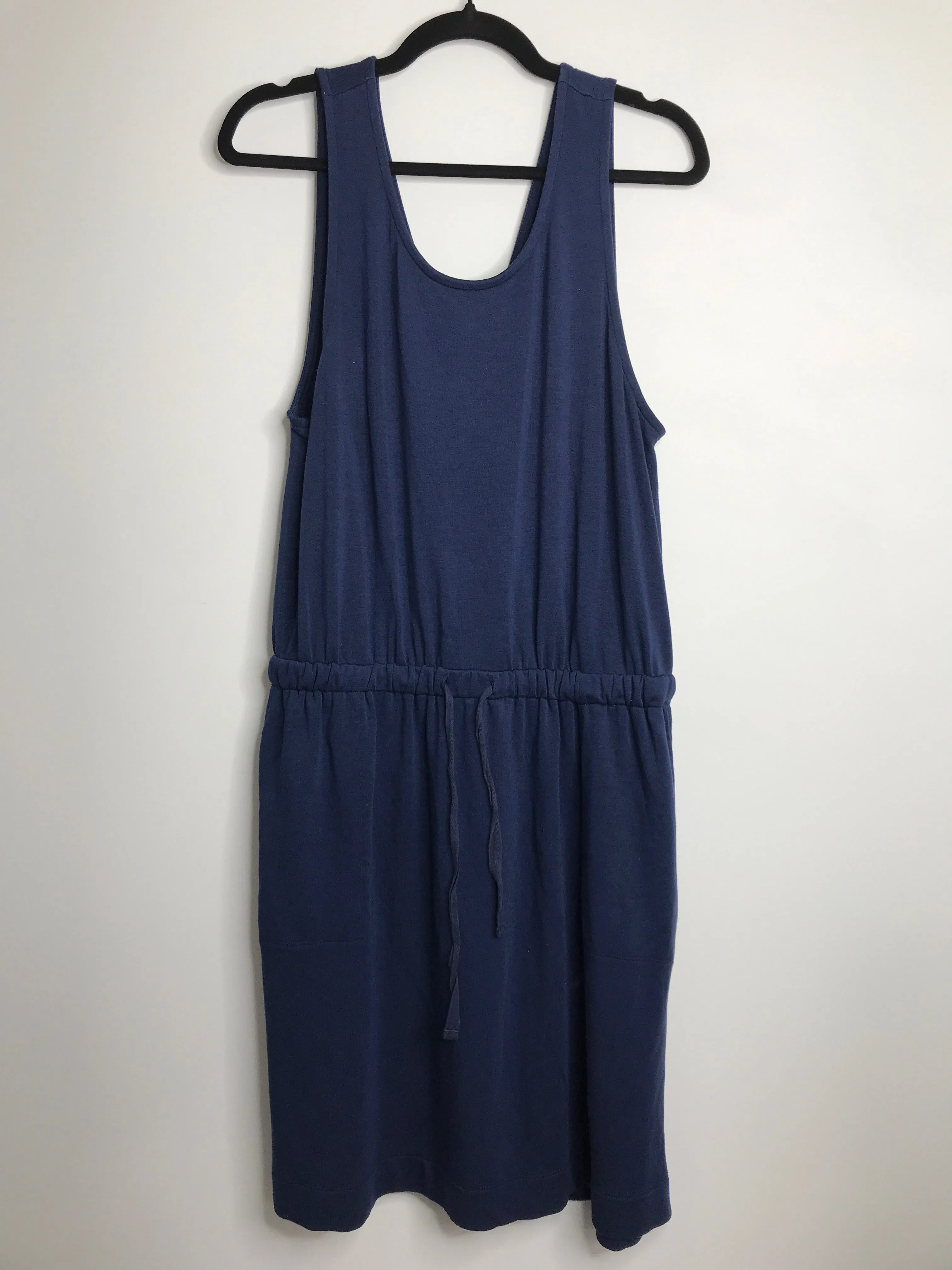 Womens Size Lg Misses Navy Loft Dress