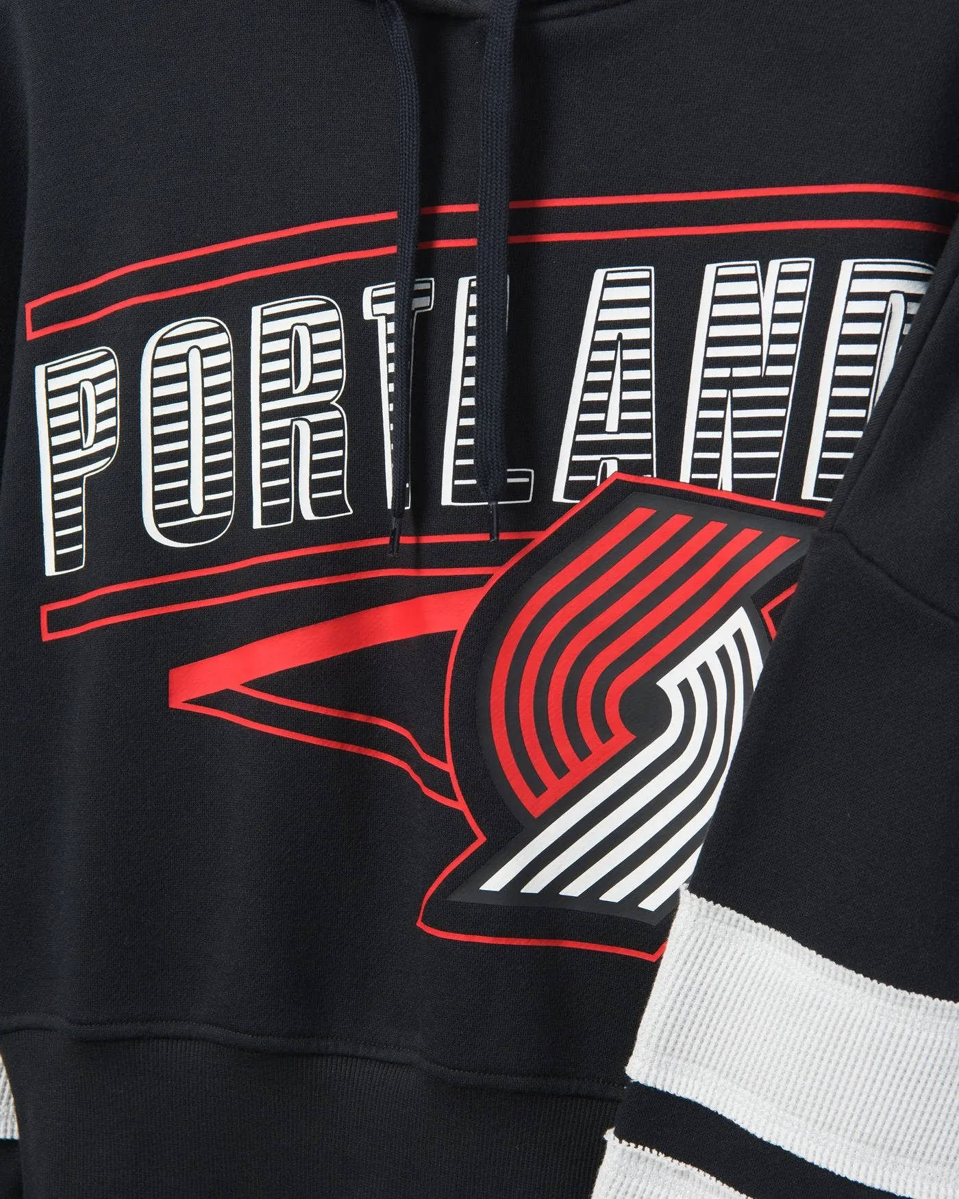 Women's Trailblazers Overtime Striped Fleece Hoodie