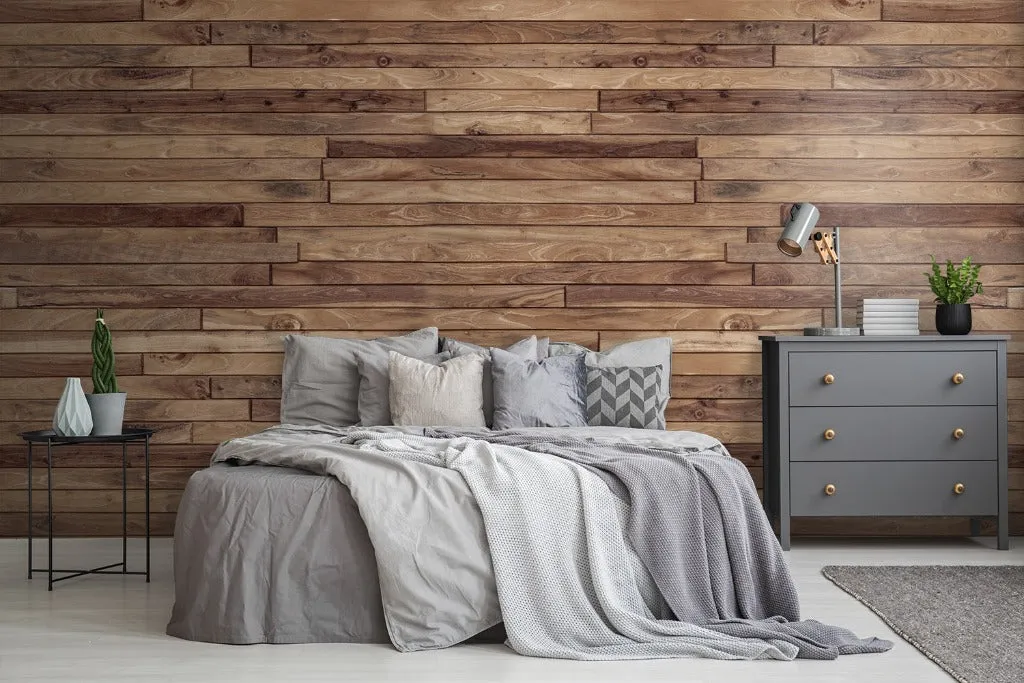 Wood Cabin Wallpaper Mural