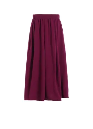 WOOL KNIT SKIRT