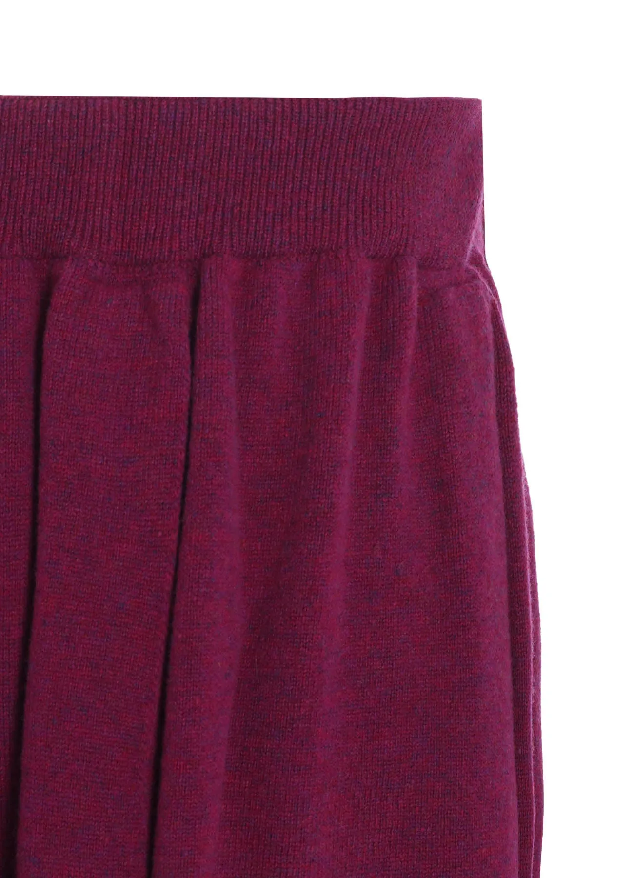 WOOL KNIT SKIRT