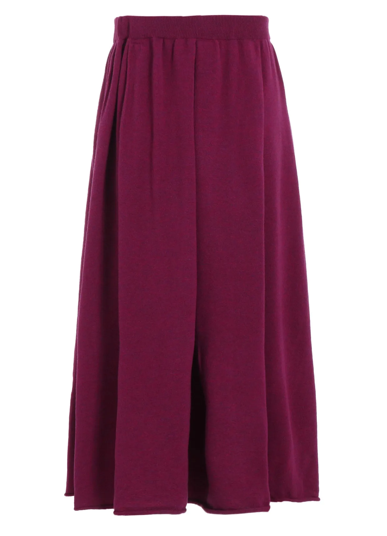 WOOL KNIT SKIRT