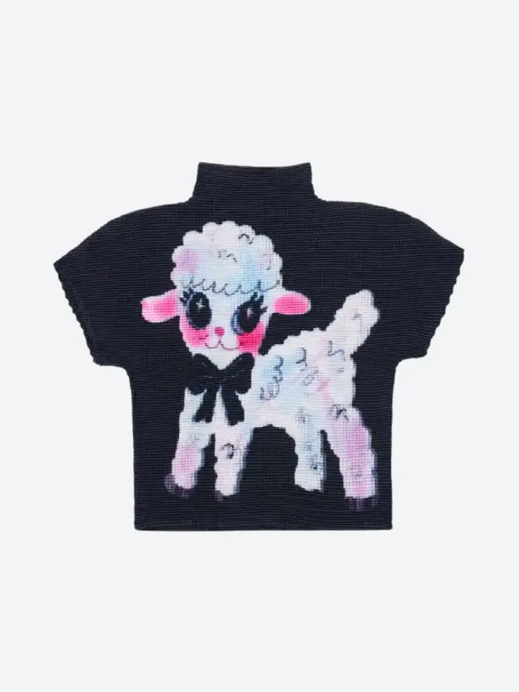 Y2K Cute Lamb Top
