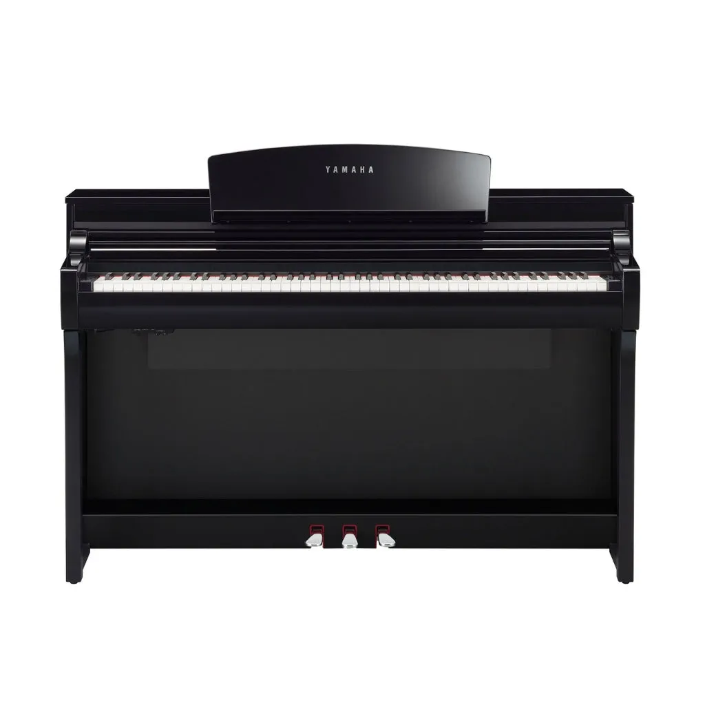 Yamaha CSP275 Smart Digital Piano with Stream Lights in Polished Ebony
