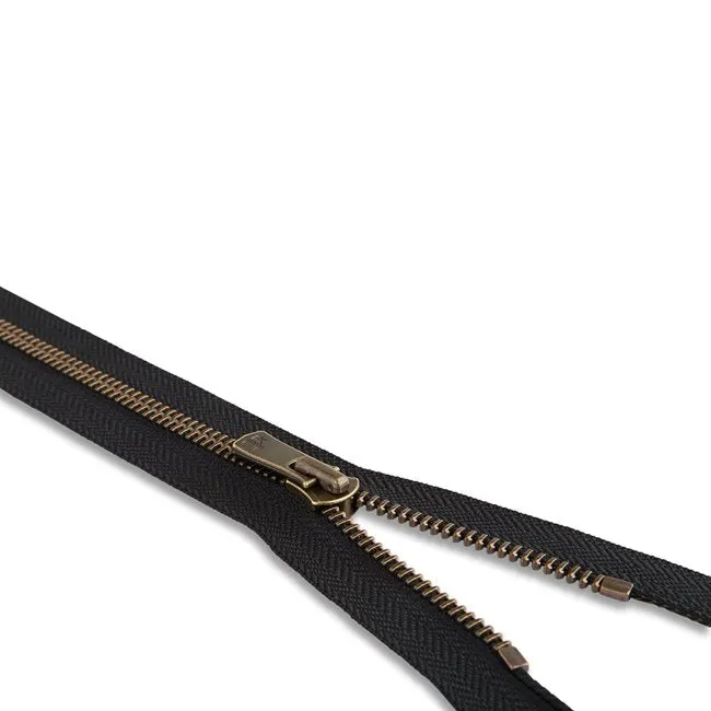 YKK Excella #5 Antique Brass Pant/Skirt/Dress Zipper
