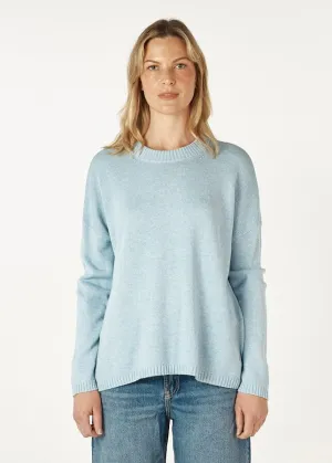 ZAKET & PLOVER Essential Round Neck Jumper - Powder