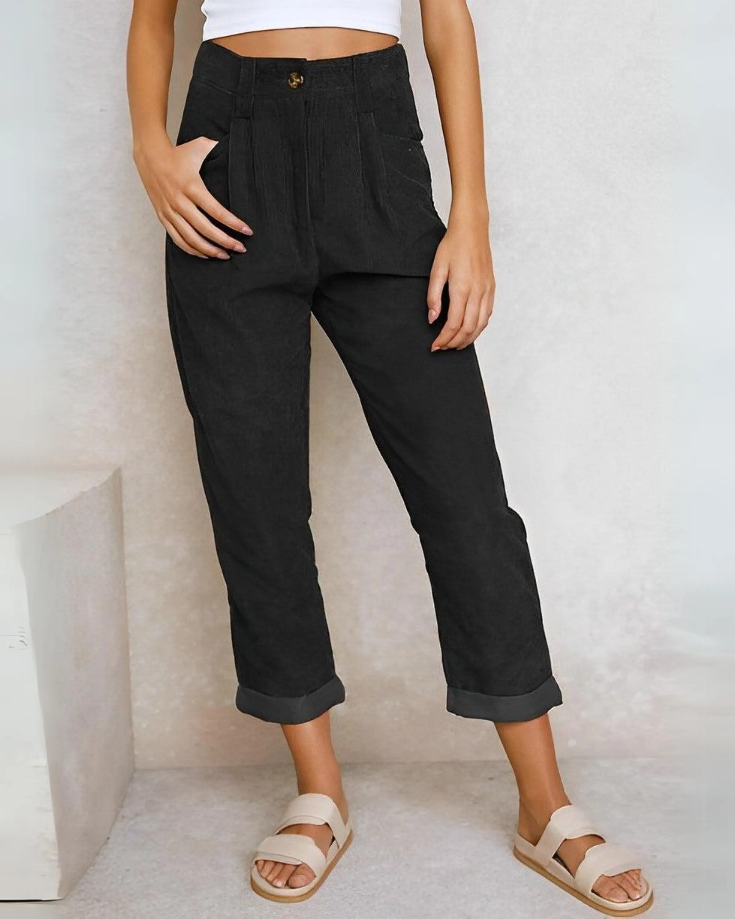 Zell | Stylish Corduroy Trousers